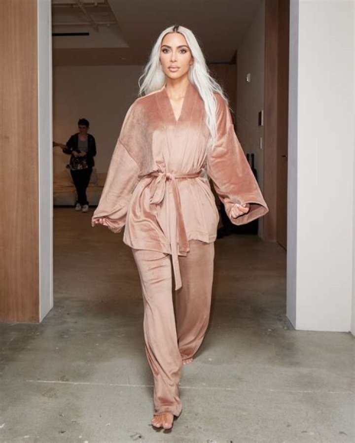 Influencer uses blanket to recreate Kim Kardashian's N92,900 pyjamas