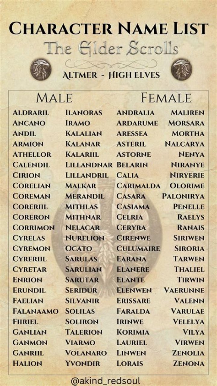 90 druid names you can use for your in-game character with meanings