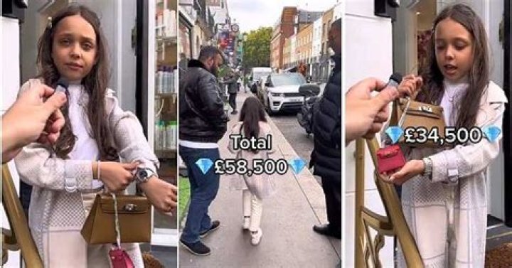 Billionaire's Little Daughter Steps Out in Outfit Worth over N20 Million and Hefty Guards, Video Causes Frenzy