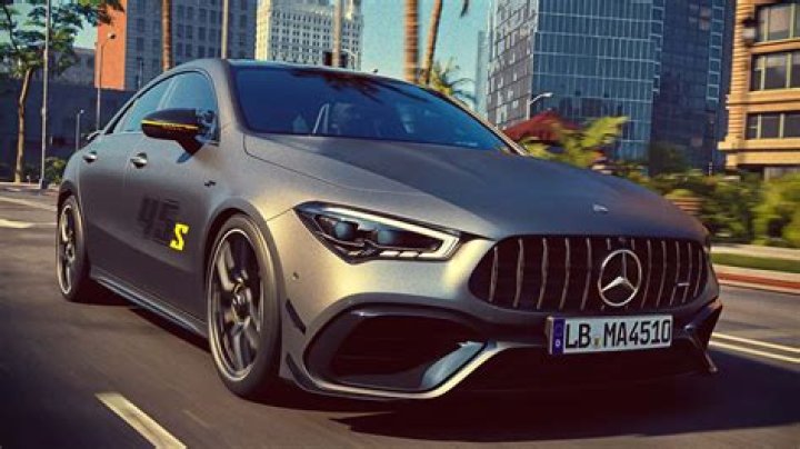 Rich Nigerian Man Takes CLA 45 AMG Benz Worth Over N42m to UNILAG, Clip Shows Students "Rushing" Him