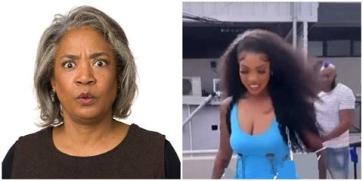 Fashion Fail: Viral Video of Lady Struggling with Micro Mini Blue Dress Sparks Reactions