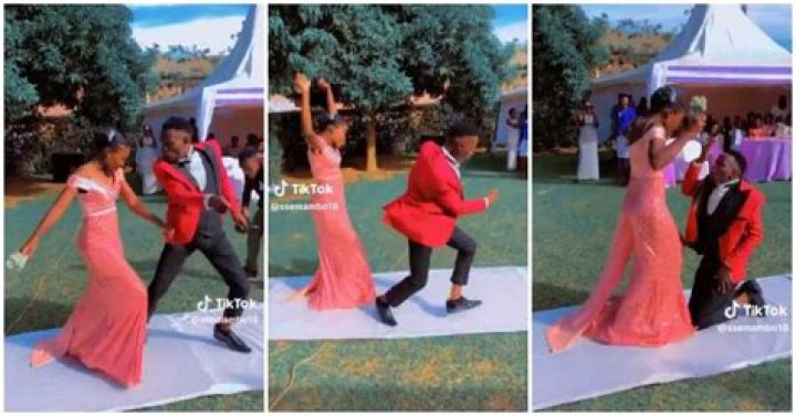 “That Girl Is a Vibe”: Young Man and Lady Cause Stir at Event With Crazy Dance Moves, Video Goes Viral