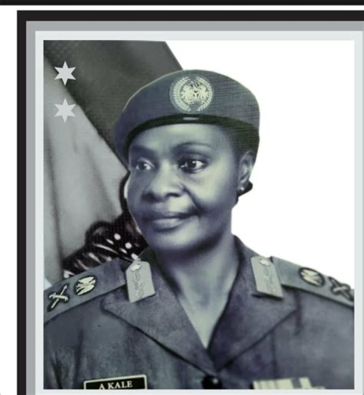 Aderonke Kale: Great Loss as Nigeria’s First Female Major-General Dies at 84