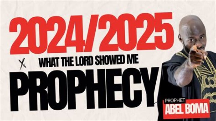 “It Will Look Like Nuclear Bomb”: Prophet Abel Boma Releases 2024 Prophecies