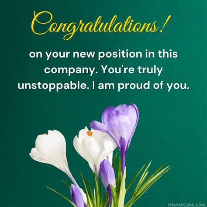 70+ uplifting promotion wishes to congratulate and encourage someone