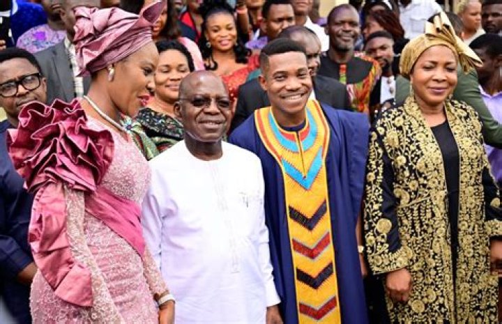 Video as Paul PSquare Visits Governor Otti with New Wife Ivy, Fans React: “Where Is Peter?”