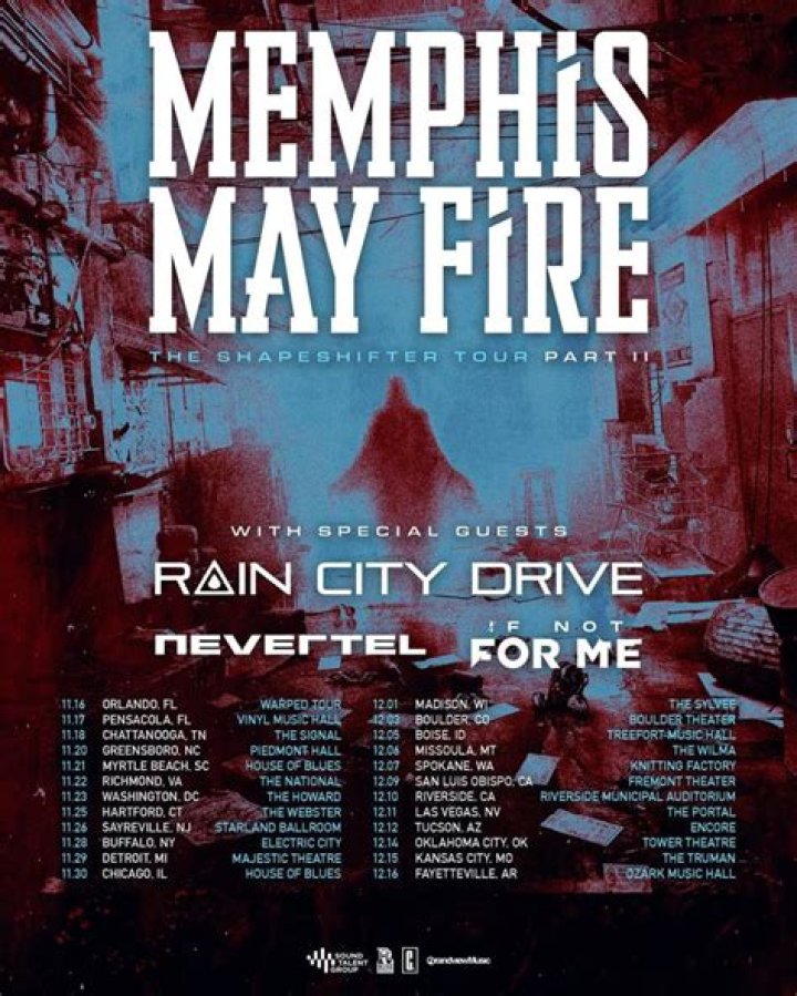 Memphis May Fire from USA
