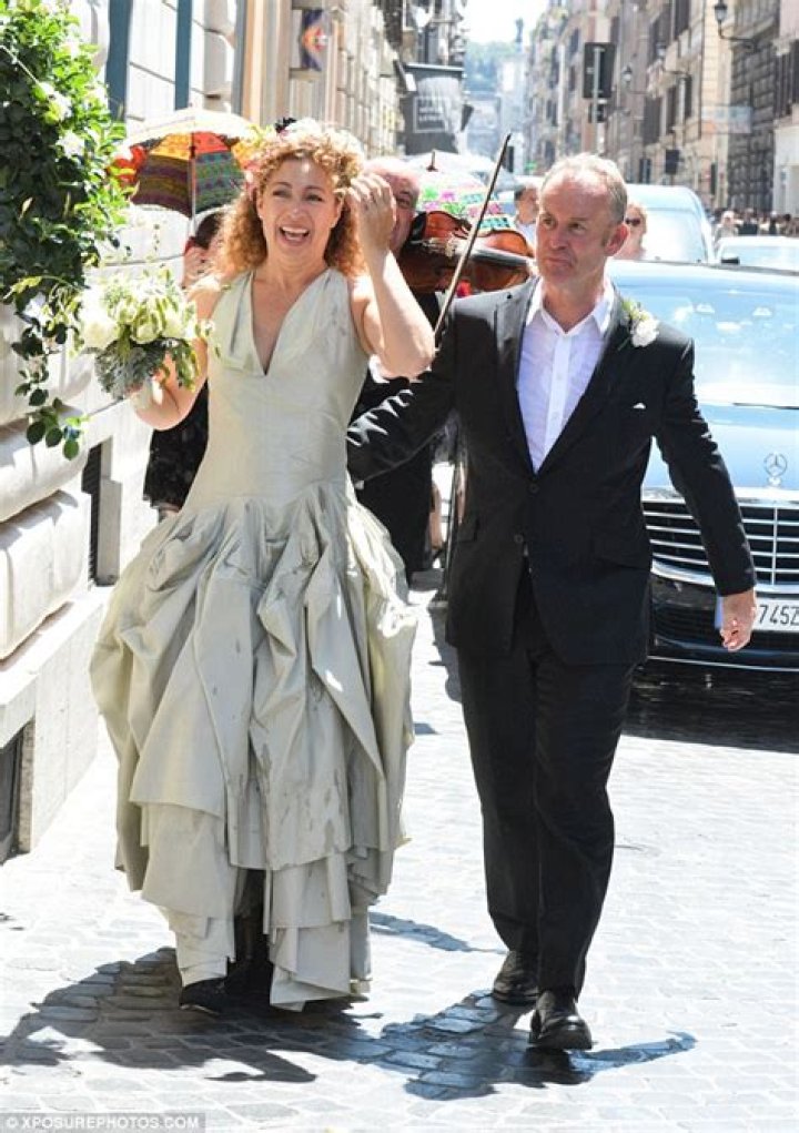 'Doctor Who' Star Alex Kingston Was Full of Tears While Marrying Her Third Spouse Jonathan Stamp