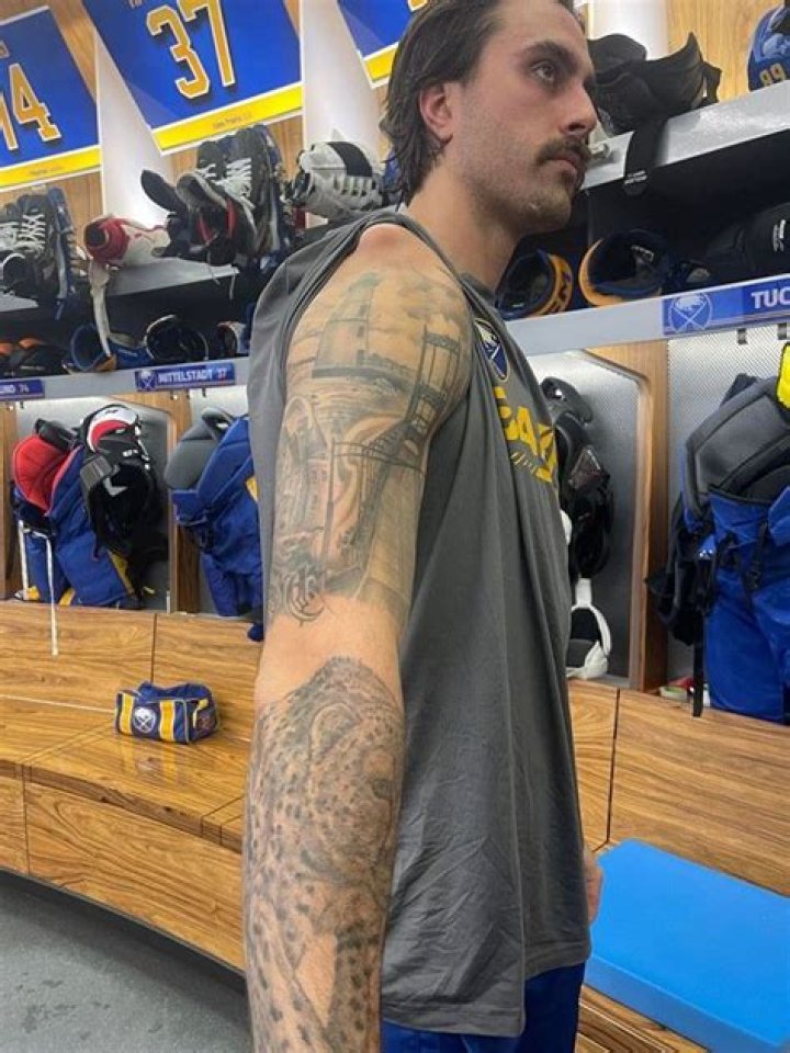 Alex Tuch Tattoo Meaning And Design: Family And Net Worth