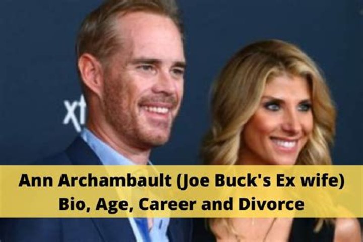 Meet Ann Archambault-Buck – Photos Of Joe Buck’s Ex-Wife And Mother Of His Daughters Trudy Buck and Natalie Buck