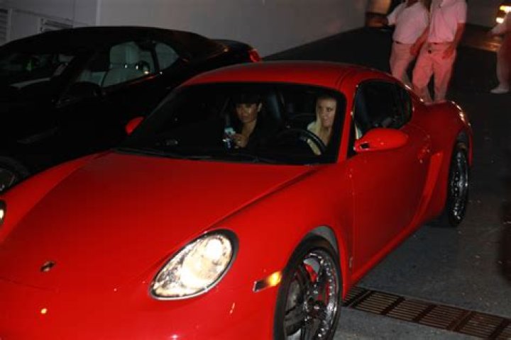  Bridget Marquardt Runs Around Hollywood In Her Porsche Cayman