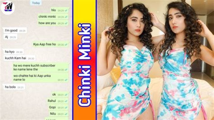 Chinki Minki Phone Number WhatsApp Number, Office Phone Number