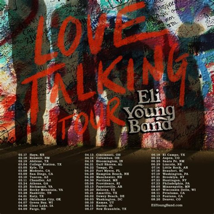 Eli Young Band Announces Their “Love Talking Tour” Amid Their New Single Release – Celeb Secrets Country