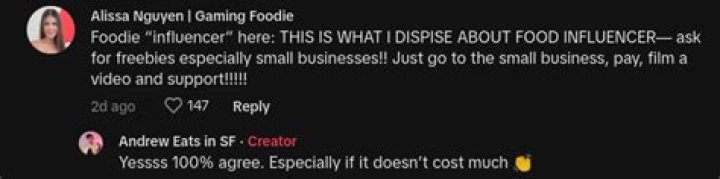 Food Influencer Tries to Sabotage Business, Gets Called Out