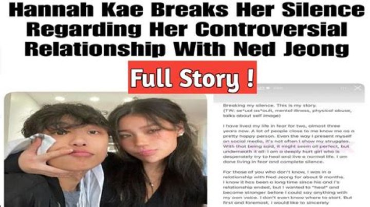 Who Is Hannah Kae's Former Boyfriend Ned Jeong? What Is His Age?