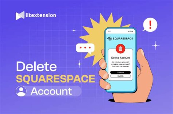 How to delete squarespace account