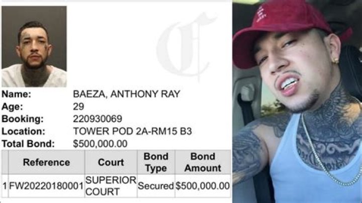 Is Baeza Rapper In Jail? Arrest And Charge- What Did He Do?