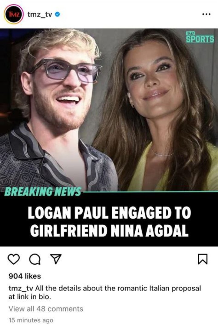 Is Logan Paul Engaged To Nina Agdal? Made Their Relationship Official