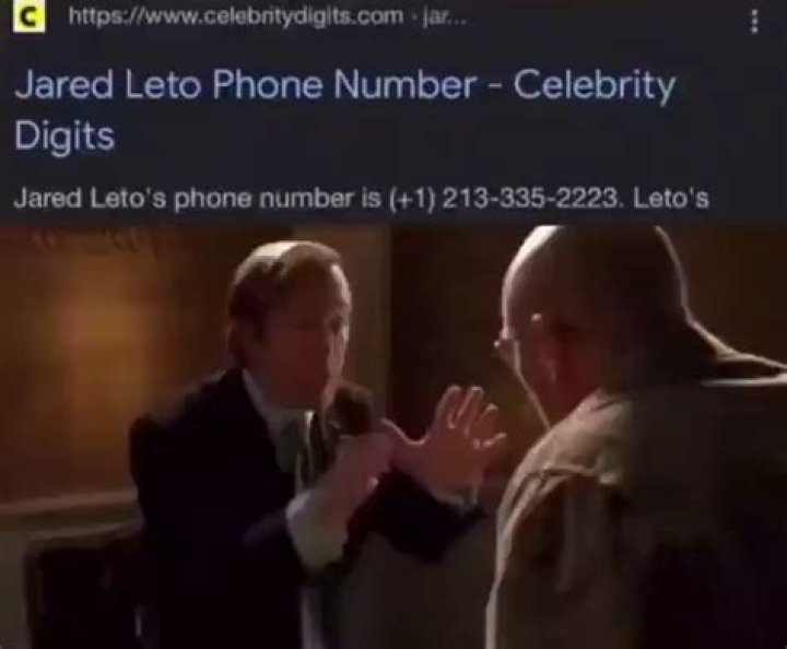 Jared Leto Phone Number, WhatsApp Number Contact Number Mobile