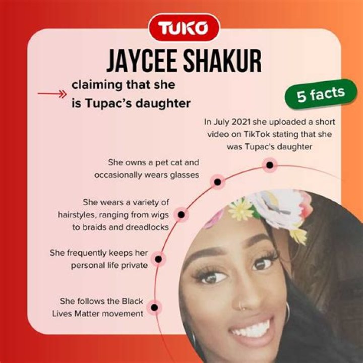 Who Is Jaycee Shakur? Is She Really Tupac’s Daughter?