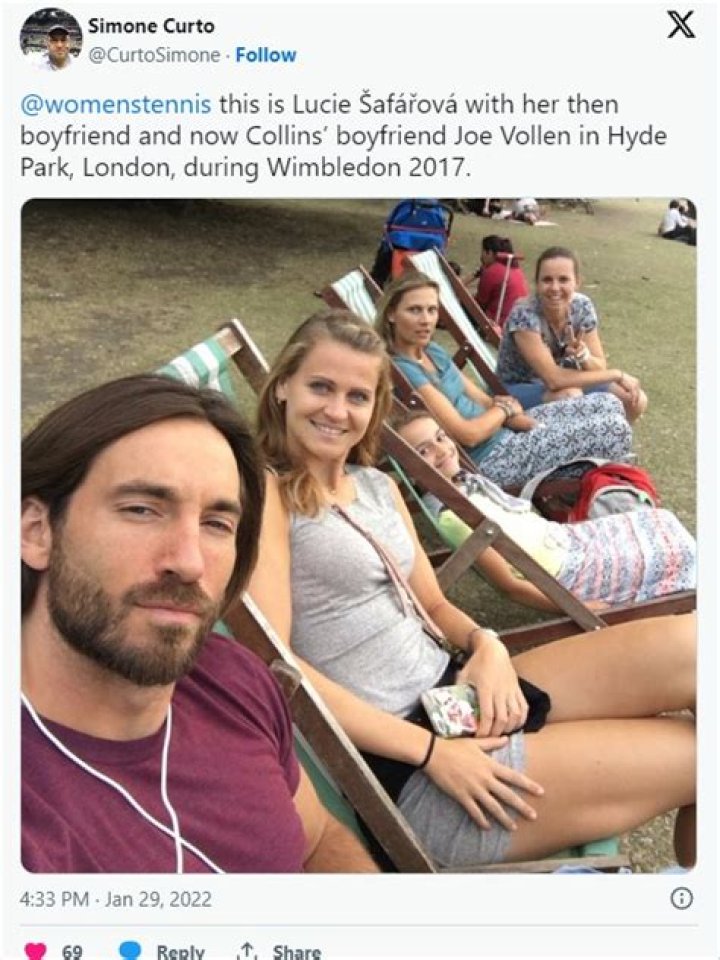 Joe Vollen Age (Danielle Collins’ Boyfriend): Biography, Net Worth, Wiki, Parents, Height, Girlfriend & More