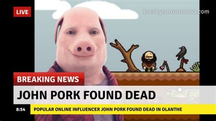 John Pork Death And Obituary: Virtual Influencer Found Dead