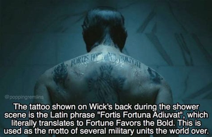 John Wick’s Back Tattoo Sheds Light on the Character’s Enigmatic Past
