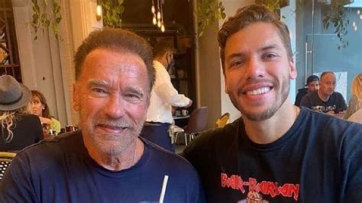 Joseph Baena Shares Pre-workout Selfie with Father Arnold Schwarzenegger