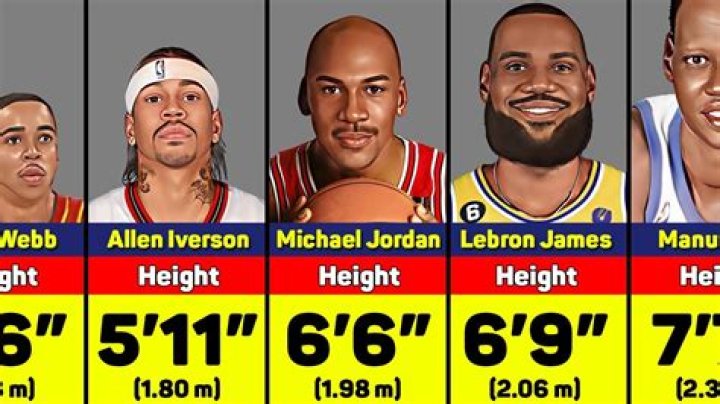LeBron James Height