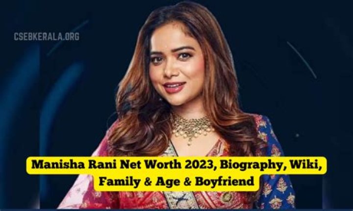 Manisha Rani (Bigg Boss) Net Worth, Wiki, Biography, Age, Boyfriend, Height, Family & More
