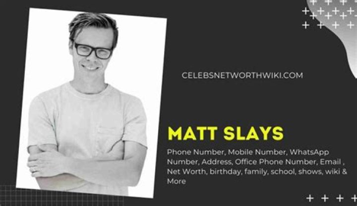 Matt Slays Phone Number Texting Number Contact Number Mobile