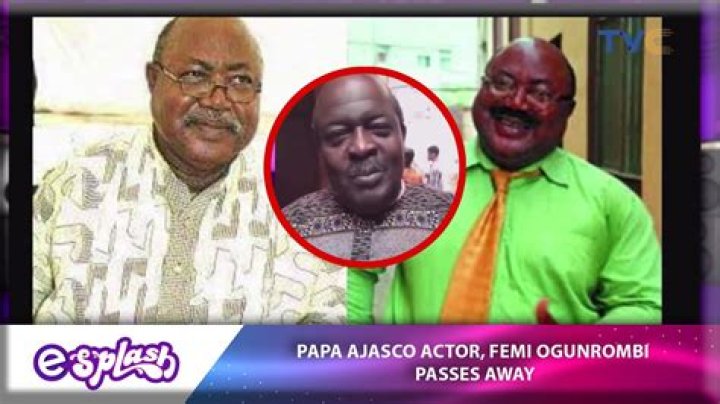 Was The Actor Femi Ogunrombi Married?