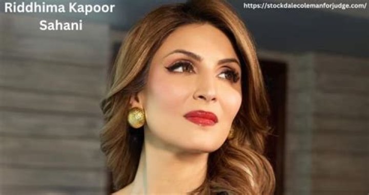 Riddhima Kapoor Sahani – Biography, Facts & Life Story