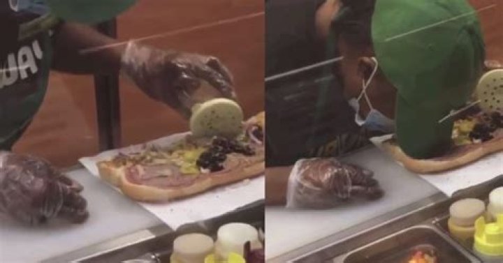 Subway Customer Records Employee Falling Asleep While Making Their Sandwich