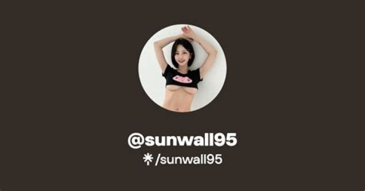 Sunwall95 OnlyFans: Leaked Video Gone Viral