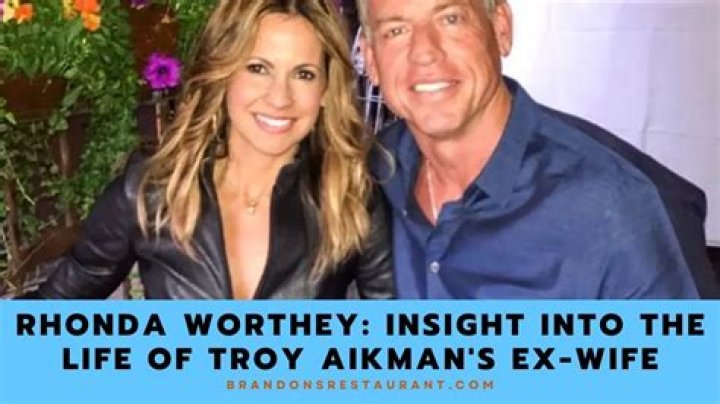 Troy Aikman | Married Life | Wife