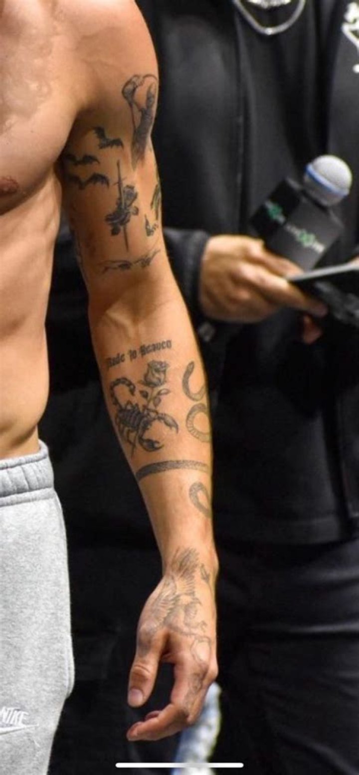 Know about Vinnie Hacker's Tattoo Collection, Spider Tattoo & Tattoos on Hand