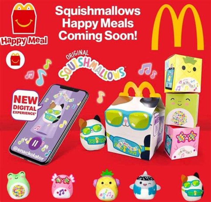 When Will Squishmallows Be in Happy Meals? Details Inside