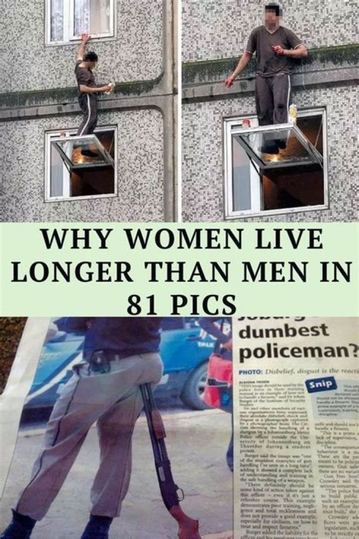 20 Visual Representations of Why Women Live Longer Than Men