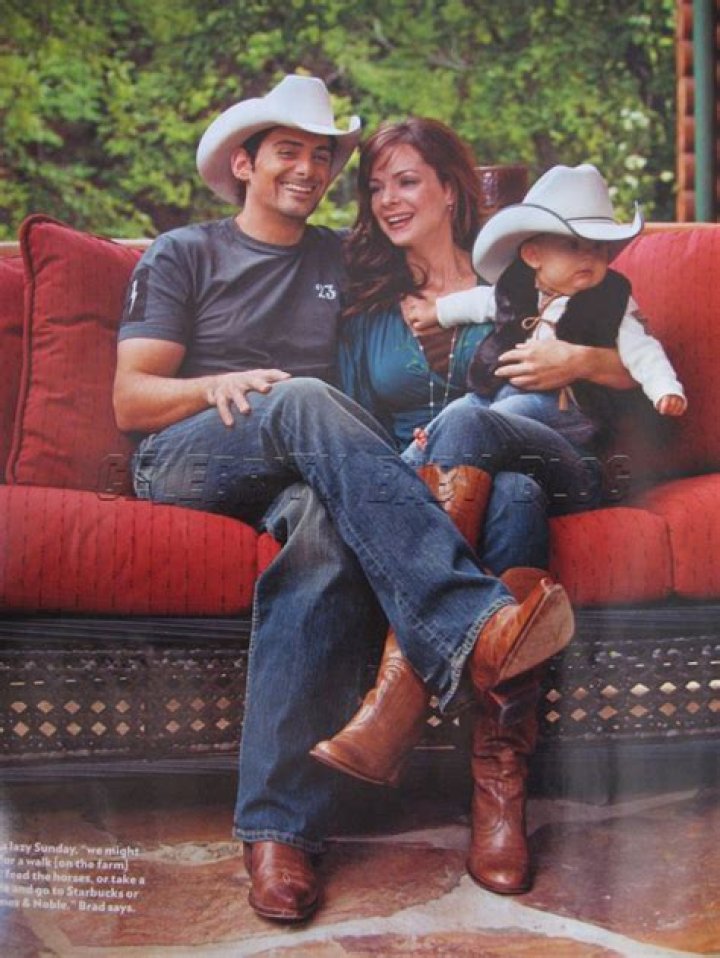 William Huckleberry Paisley with parents